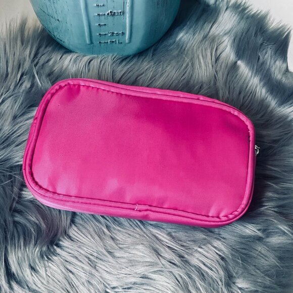 InMocean Bag Faux Sherpa Star + Lightning Bolt Metallic Gold Glitter Barbiecore - Picture 2 of 4